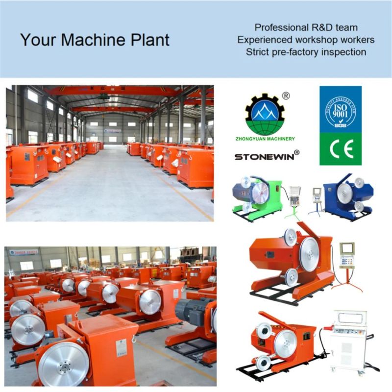 Hot-Selling Granite Cutting Diamond Wire Saw Machine