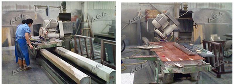 Granite Edge Router Machine for Stone Slab Grinding Manual Cutter Cheap Price (QB600)
