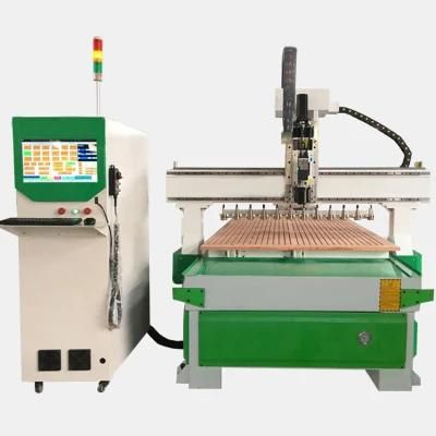 Atc Linear Automatic Tools Changer CNC Router for Wood Furniture Kitchen Cabinet Door 1325