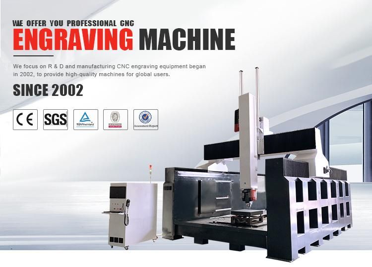 China CNC Router Machine for Large Marble Sculptures, Statues, Pillars