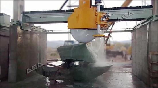 Hydraulic System Marble Big Block Cutting Machine