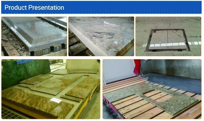 Hualong Machinery Hot Sale Multifunctional Hsnc-500 CNC Bridge Stone Saw Marble Granite Cutting Milling Drilling for Countertop and Sink Making Machine