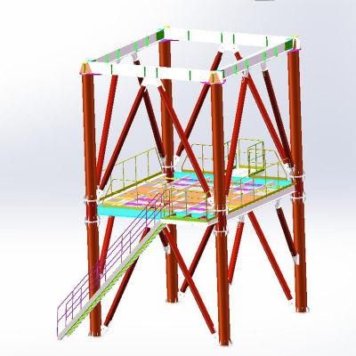 Factory Fabricate Steel Structure for Machinery Frame