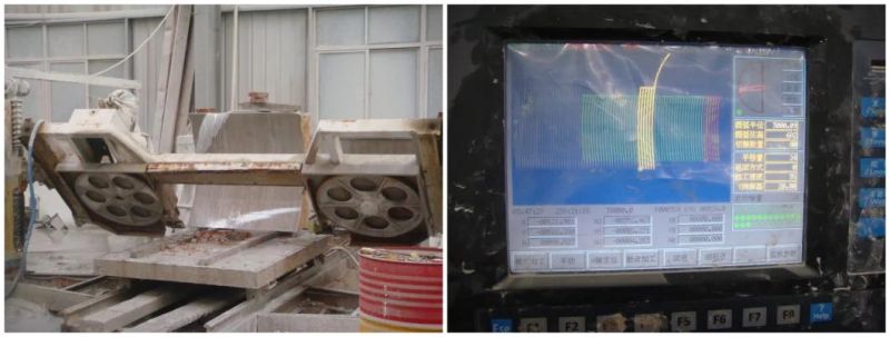 Chjj-1500 CNC Circular Slab Stone Cutting Machine