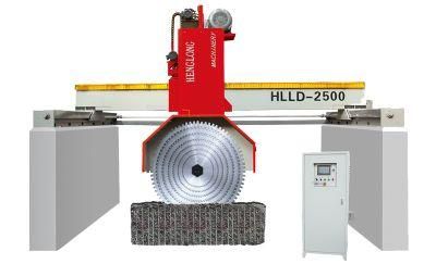 Multi-Blade Bridge Type Granite Marble Cutter Block Cutting Machine