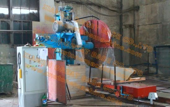 Automatic Single Blade Granite Marble Stone Block Cutting Processing Machine