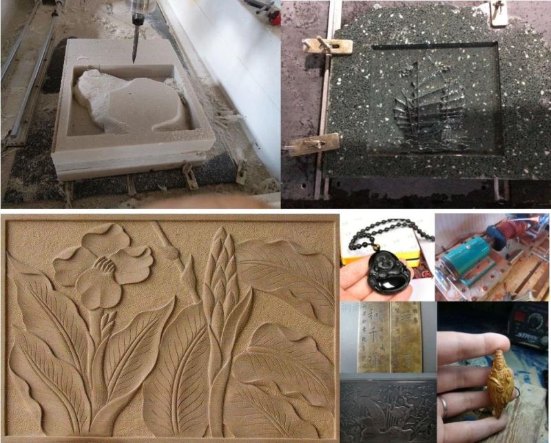 Professional 2D 3D CNC Processing Granite Marble Tombstone Stone Engraving Carving Cutting Cutter CNC Router Stone Machinery