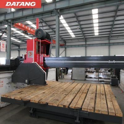 Datang PLC Bridge Saw Quarry Stone Slab Block Cutting Machine