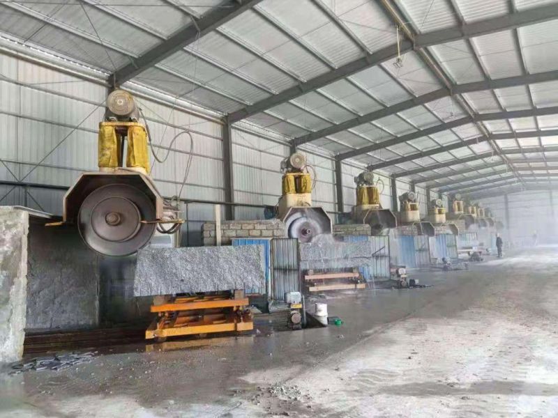 Hualong Hlqh-2500 High Efficiency Multi-Blade Stone Cutting Machine Quarry Granite Marble Stone Block Cutting