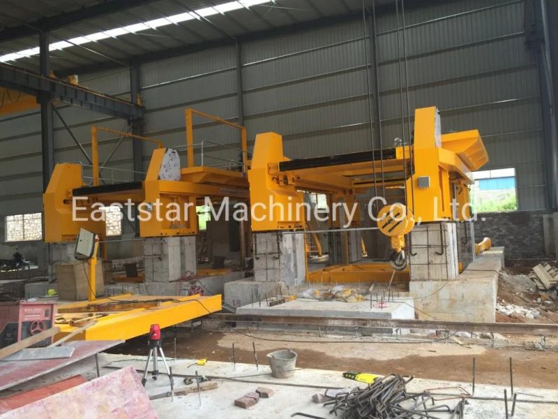 120 Blades Frame Saw for Marble Block Stone Cutting Machine