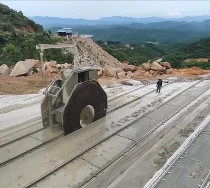 High Efficiency Marble Granite Stone Double Cutter Mine Quarry Cutting Machine