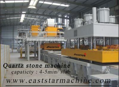 Automatic Artificial Quartz Slab Production Line /Stone Press Machine/Stone Processing Machinery/Quartz Making Machine