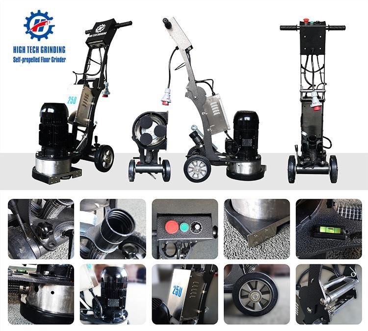 Wholesale 250mm Electric Edge Concrete Floor Grinder with Vacuums Hole