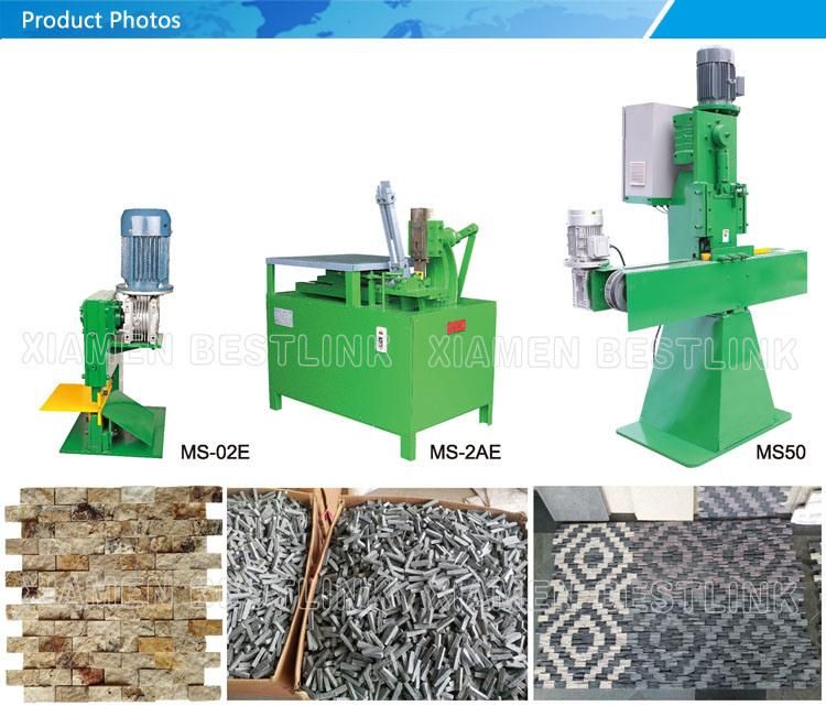 Natural Face Mosaic Stone Granite Marble Tile Splitting Cutting Machine