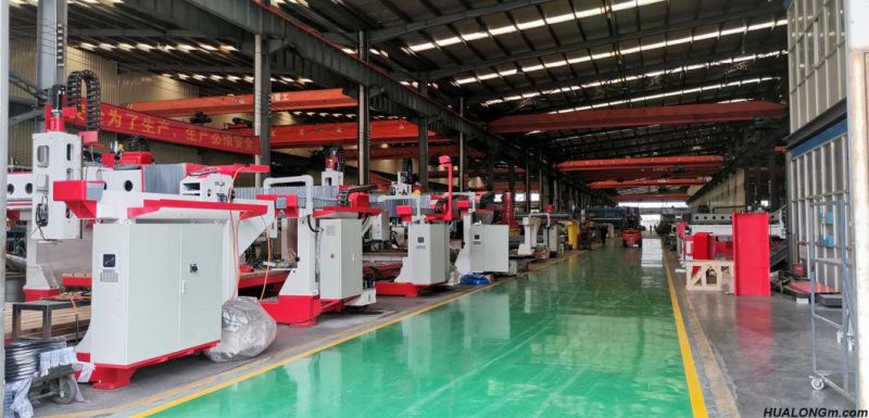 Hualong Stone CNC 5 Axis Automatic Multifunctional Stone Cutting Machine