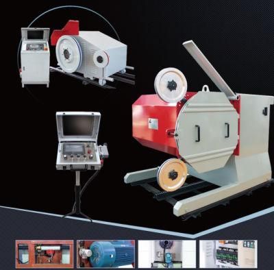 11kws-75kws Quarrying and Block Trimming of Natural Stone Electrical Wire Saw Machine