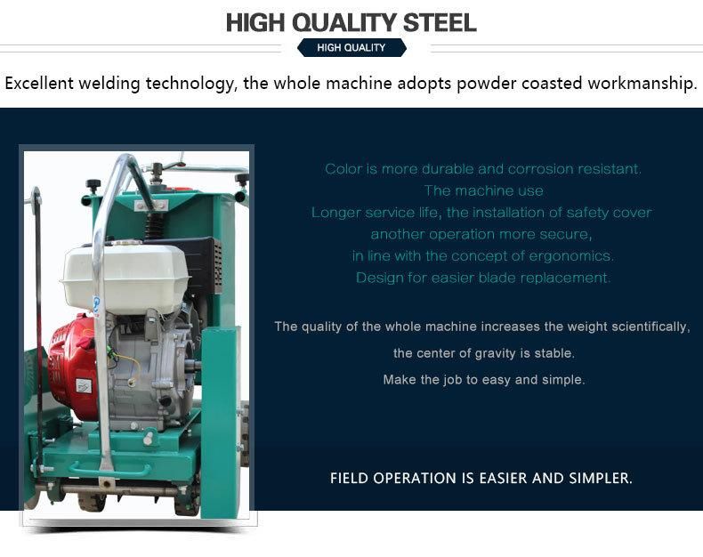 Concrete Road Cutter Gasoline Concrete Cutter Asphalt Road Cutting Machine
