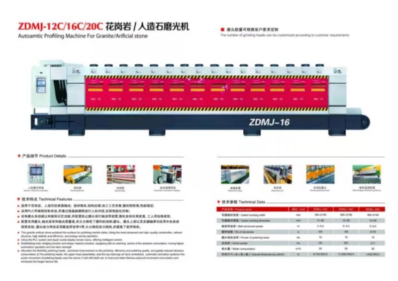 Marble/Granite Polishing Line with Automatic