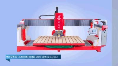 Hlsq-650 Granite Marble Cutting Full Automatic Bridge Saw Machine