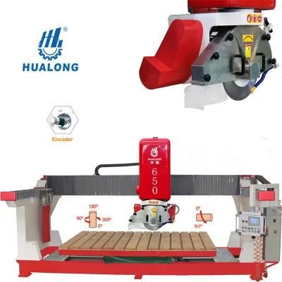 Stone Processing Machine with High Efficiency Slicing Machinery Granite Slab Cutting Machine From Hualong, China Stone Cutting Machine