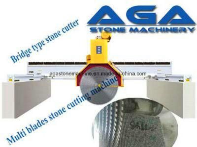 Aga Machinery Gang Saw Granite Cutter Block Cutting Machine (DQ2500)