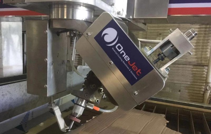 Onejet Waterjet Cutting Machine with Kmt H2O Jet50 Pump