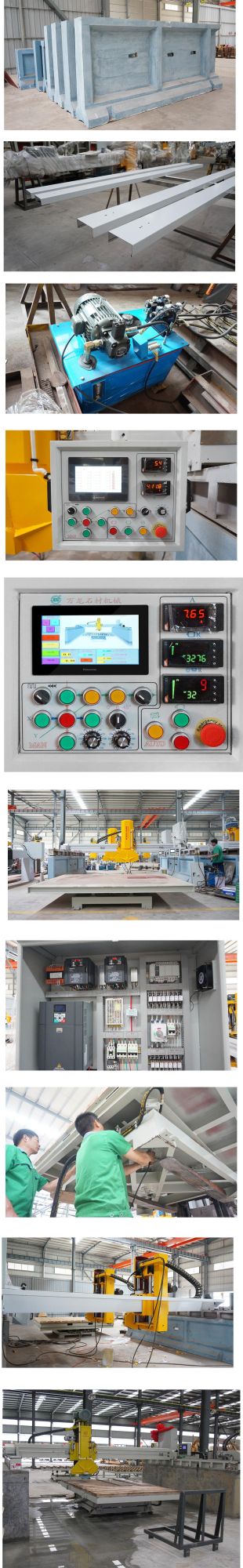 Infrared CNC Bridge Saw Granite Marble Cutting Machine