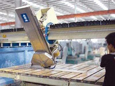 Top Quality Granite Quartz Marble Tile Bridge Cutting Machine for All Stone Countertop Vanity Top (XZQQ625A)