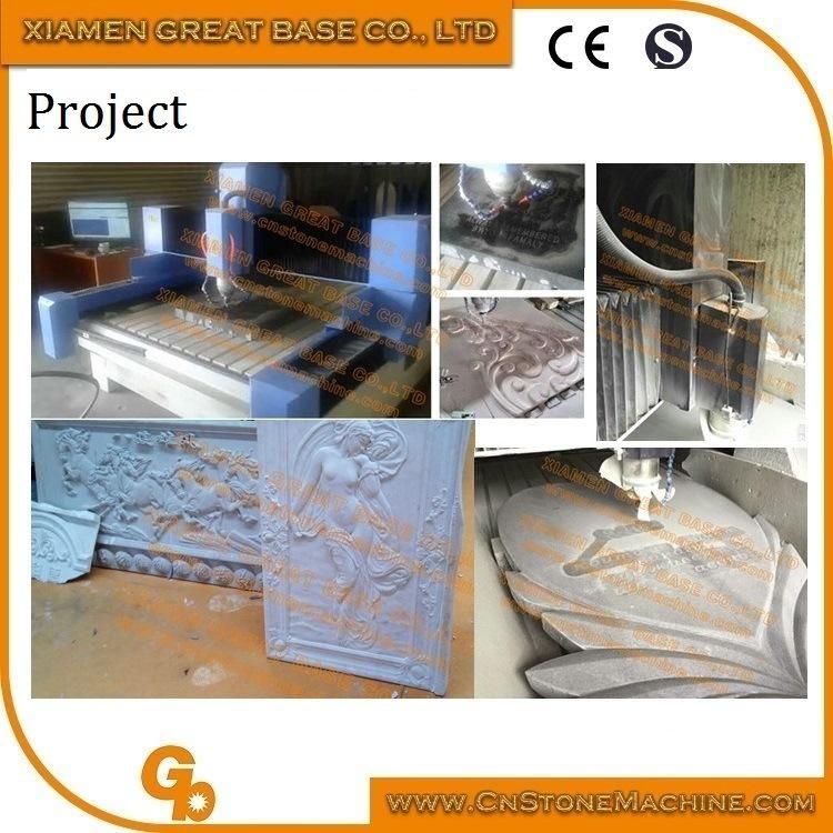 3D Granite Stone Engraving Cutting Machine