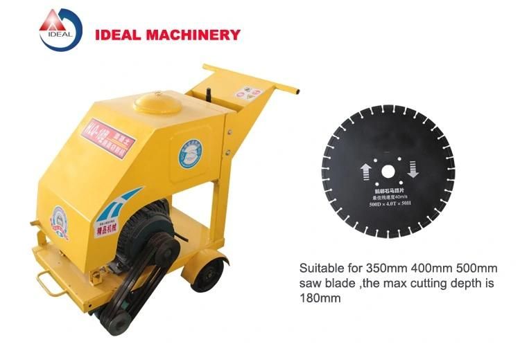 Concrete Cutting Machine with Electric Motor 7.5kw Three Phase