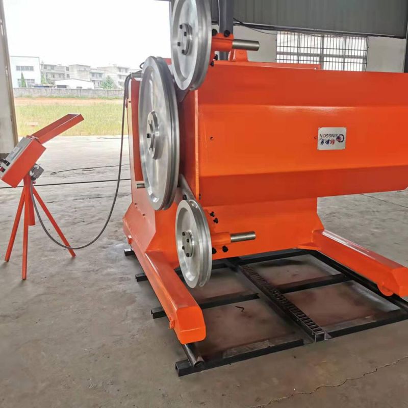 55kw-8p Diamond Wire Saw Granite CNC Cutting Machine