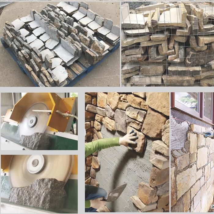 Thin Stone Veneer Machine Supplier 30HP 60HP