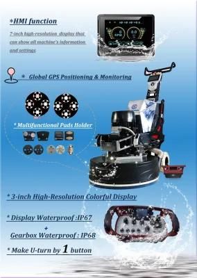 Hot Selling Semi-Automatic Surface Grinding Machines Concrete Floor Grinder