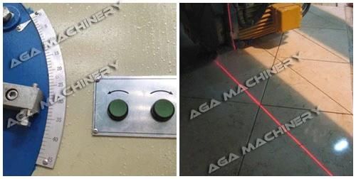 Monoblock Granite Bridge Cutting Saw for Counter Top (XZQQ625A)