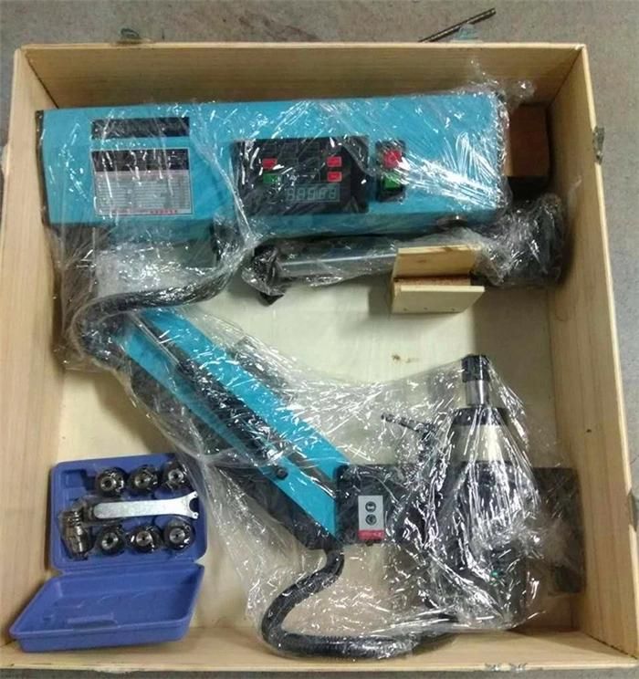 Electric CNC Servo Auto Threading Tapping Machine with Universal Head