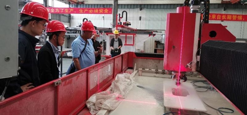 Hualong Hlcnc-3319 3 Axis CNC Center Stone Granite Marble Ceramic Machining Center for Sanitary Countertop CNC System