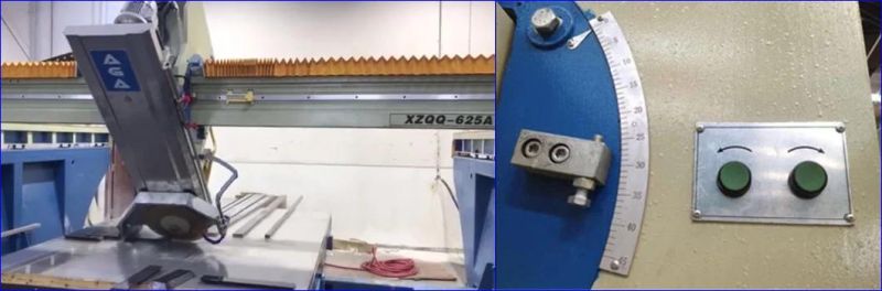Automatic Mono CNC Machine 5 Axis Bridge Saw Cutting Granite Marble Stones with High Quality (XZQQ625A)