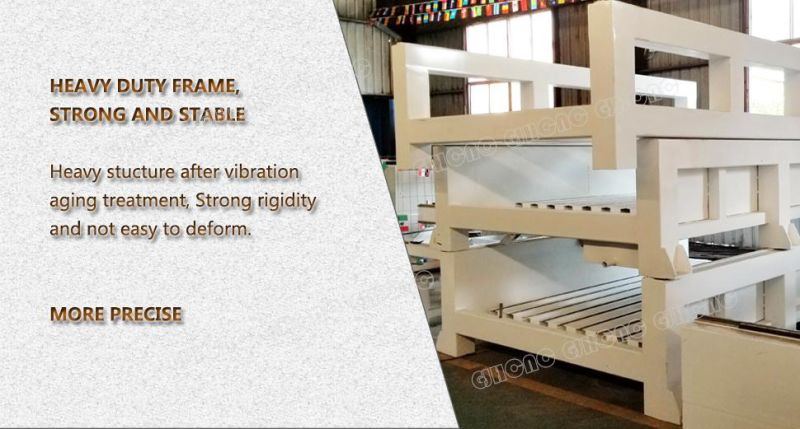 Double Heads Double Spindles Stone, Marble, Granite CNC Router