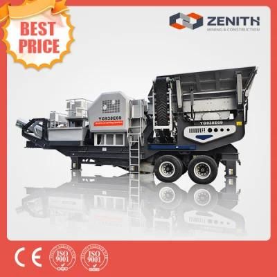 High Efficient Compact Mobile Jaw Crusher with Capacity 50-600tph