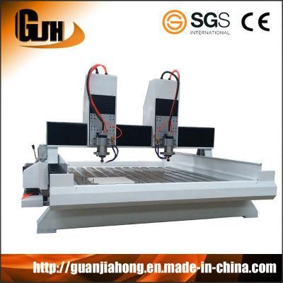 1325 Two Spindles Heavy Duty Stone CNC Router Carving Machine