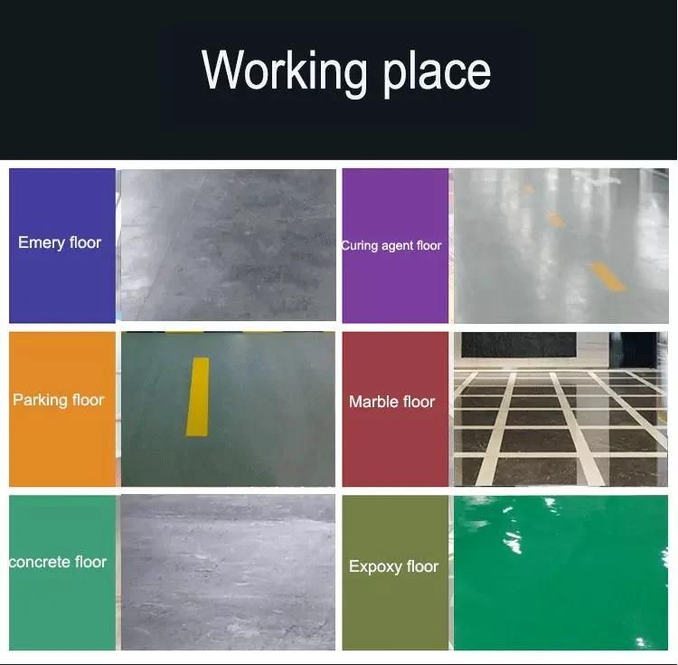 Machine Polishing Concrete Stair Polishing Machine Epoxy Floor Equipment Terrazzo Grinder