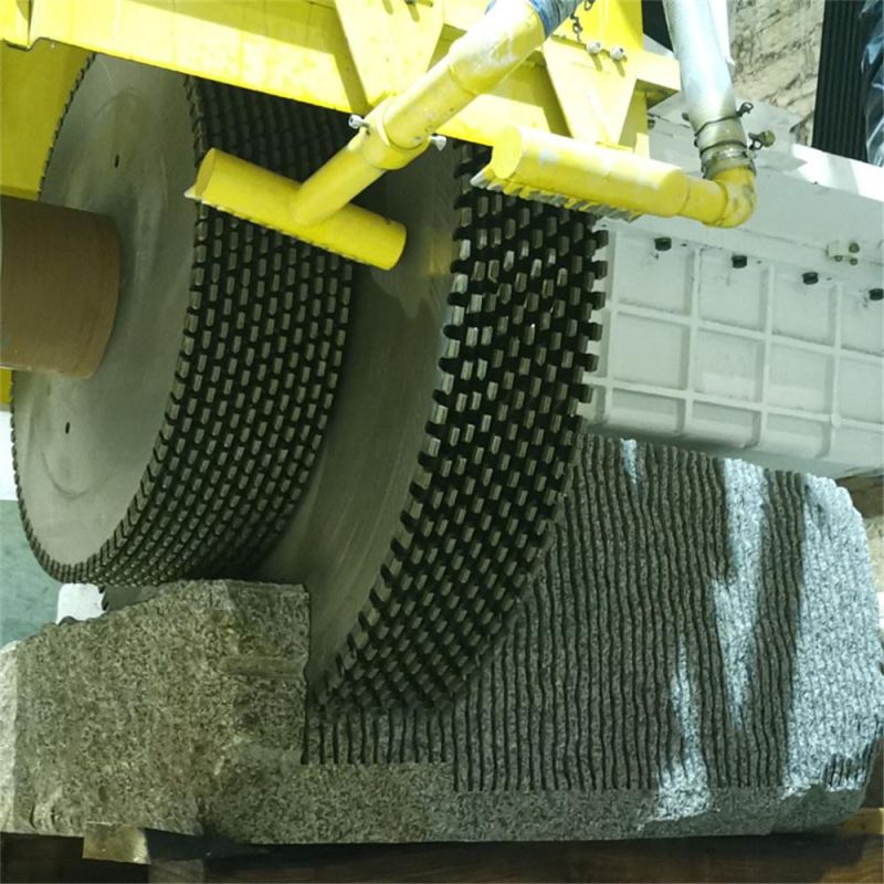 Multiblade Granite Multi Cutter Big Hard Stone Cutting Machine