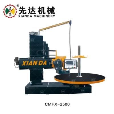 Granite Marble Column Cap and Column Base Profiling Stone Cutting Machine