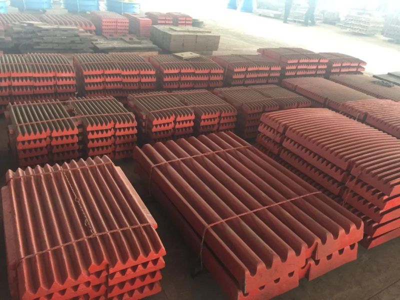 Hot Sale Fixed and Swing Jaw Plate for Jaw Crusher