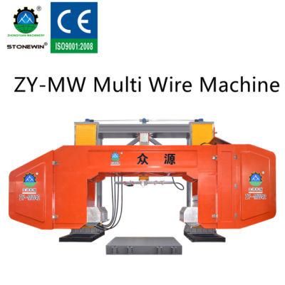 Cost Saving Multi Wire Saw Machine Granite Marble Processing