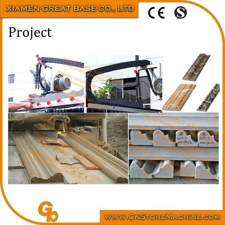CNC PLC Auto Granite Stone Profiling Cutting Machine
