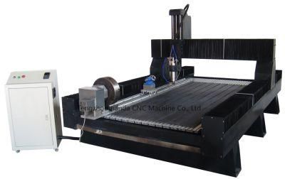 Stone Marble 4 Axis CNC Engraving Machine with Mach3 Controller