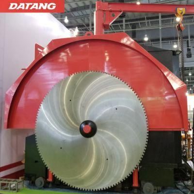 Mountain Granite Raw Big Stone Block Double Blade Cutting Machine