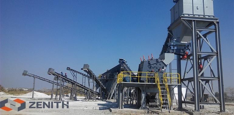 Zenith Pfw Series Stone Crushing Machine Impact Crusher with 50-800tph Capacity