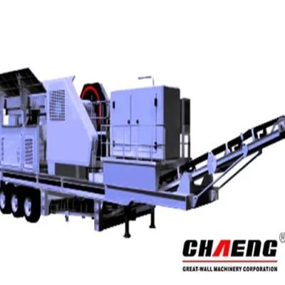 Large Capacity Wheel-Type Mobile Crusher Station for Sale